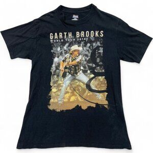 Garth Brooks 2014 Tour Concert Hanes Beefy T-Shirt Men's Medium